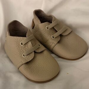 Soft Beige Baby Walker Shoes